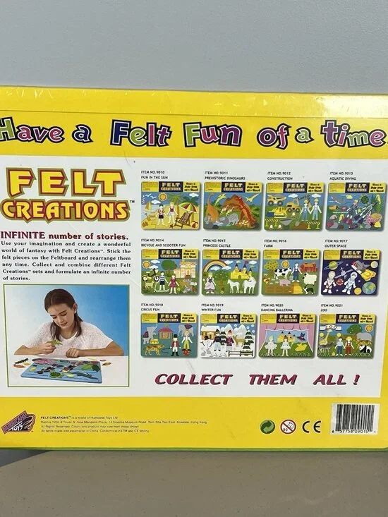 Felt Creations Hurricane Toys Princess Castle + Bicycle Scooter Fun New Sealed - Picture 10 of 16